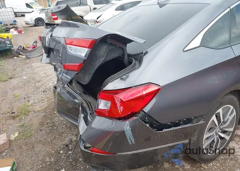 2020 Honda Accord Hybrid Touring из США, поврежденный, VIN 1HGCV3F96LA018346